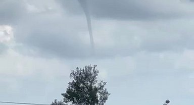 Ordu'da denizde hortum oluştu