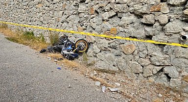 Polis memuru, motosiklet kazasında yaşamını yitirdi