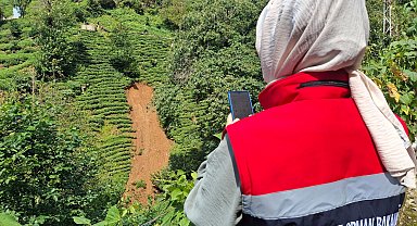 Rize ve Artvin'de sel sonrası hasar tespiti