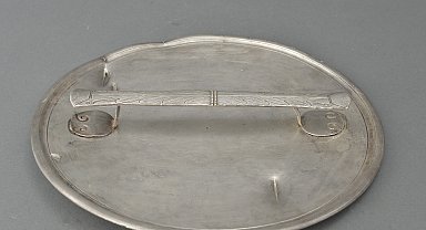 Samsun Müzesi'nde antik gümüş ayna örneği sergileniyor