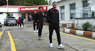 Samsunspor, Gaziantep FK deplasmanı için yola çıktı