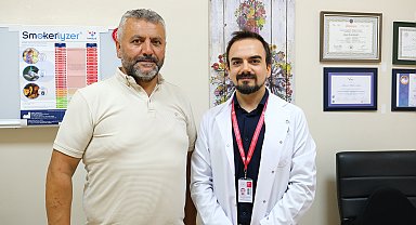 Sigara bırakma polikliniği desteğiyle sigarayı bıraktı