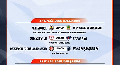 Süper Lig'de ertelenen maçların programı açıklandı