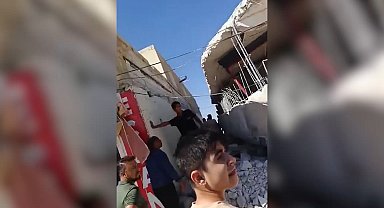 Tadilata giren eczanede tavan çöktü; 1 işçi öldü