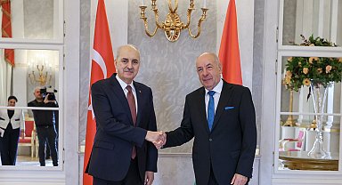 TBMM Başkanı Kurtulmuş, Macaristan Cumhurbaşkanı Sulyok tarafından kabul edildi