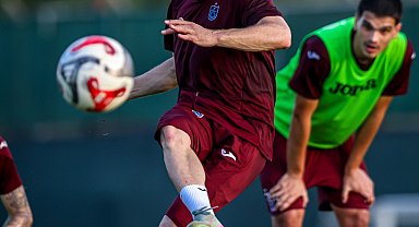 Trabzonspor, Fenerbahçe maçı hazırlıklarına devam etti