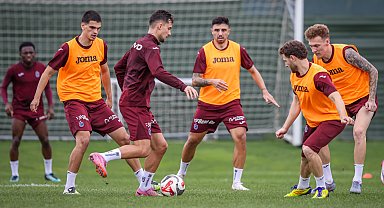 Trabzonspor, Fenerbahçe maçı hazırlıklarını sürdürdü