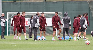 Trabzonspor, Gaziantep FK maçı hazırlıklarını sürdürdü