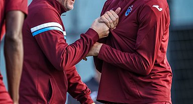 Trabzonspor'da Fatih Karagümrük maçı hazırlıkları sürüyor