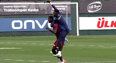 Trabzonspor'da Fatih Karagümrük maçı hazırlıkları sürüyor