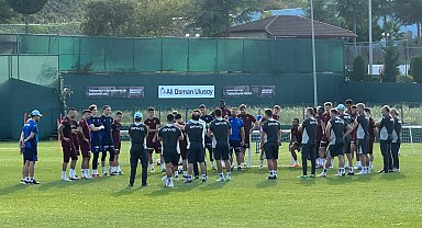 Trabzonspor'da Fenerbahçe maçı hazırlıkları devam etti