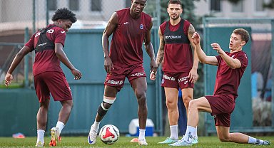 Trabzonspor'da Fenerbahçe maçı hazırlıkları start aldı