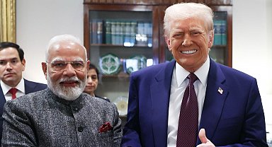 Trump: Hindistan ile ticaret müzakerelerine devam ediyoruz