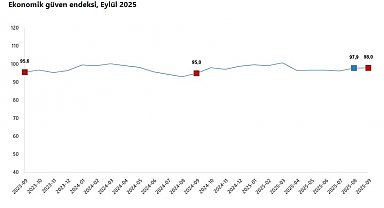 TÜİK: Ekonomik güven endeksi yüzde 0,1 arttı