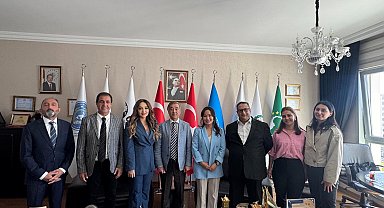 ULUSKON Başkanı Atasoy, Moğolistan Büyükelçisi Gombosuren'i ağırladı
