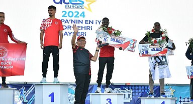 Uluslararası Kayseri 5'inci Yarı maratonu sona erdi