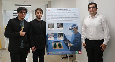 Üniversite öğrencilerinden ameliyatlarda 'artırılmış gerçeklik' desteği