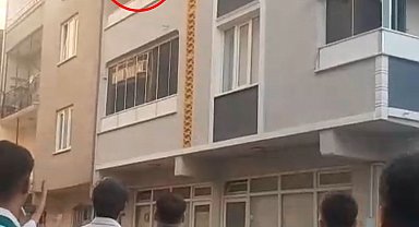 Yangında 3'üncü kattan atlayan babaanne ile aşağı atıp kurtardığı torunu taburcu oldu