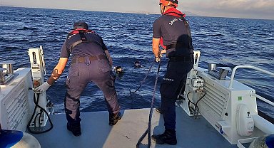 Yunanistan'a yüzerek geçmeye çalışan 5 kaçak göçmen yakalandı