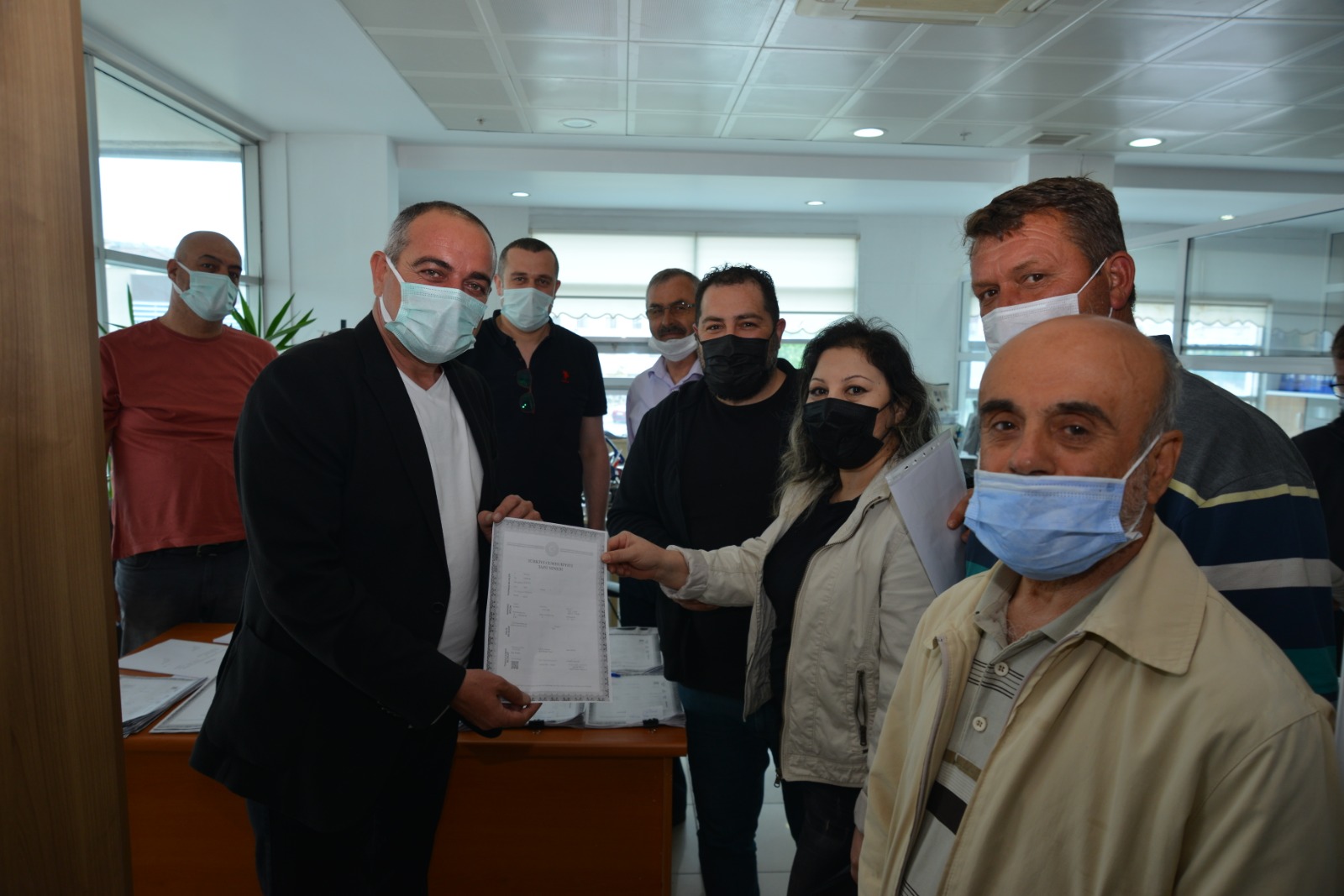 2. Etap’ta anahtarlar dağıtılıyor