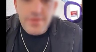 25 yıl hapisle aranan firari, yaptığı canlı yayında görülen sokak tabelası ile yakalandı