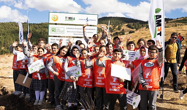 '81 İlde 81 Orman' projesinde sonbahar dikimleri başladı