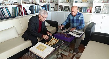 'İlahi Çizgiler: Hat Sanatının Öncüleri' kitabı okurlarla buluştu