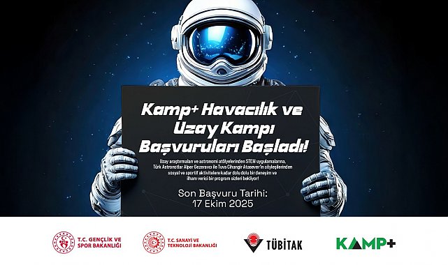 'KAMP+ Havacılık ve Uzay Kampı' başvuruları başladı