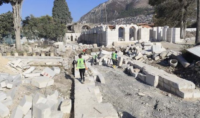 754 yıllık tarihi yapı Büyükşehir'le yükseliyor