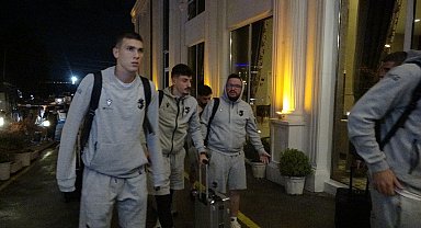 A Milli Futbol takımı ile karşılaşacak Gürcistan, Kocaeli'ye geldi