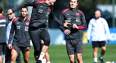 A Milli Futbol Takımı, İstanbul'daki son çalışmasını gerçekleştirdi