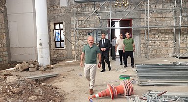 Adıyaman Yenipınar Camisi'nde restorasyon çalışmaları başladı