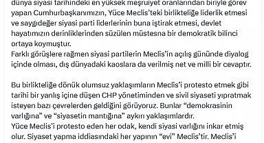 AK Parti'li Çelik: Cumhurbaşkanımızın liderlerle bir araya gelmesi kıymetlidir