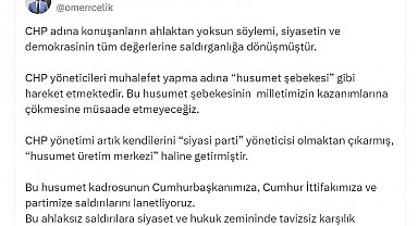 AK Parti'li Çelik: CHP yönetimi kendilerini 'husumet üretim merkezi' haline getirmiştir
