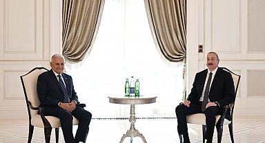 Aliyev, TDT Aksakallar Konseyi Başkanı Yıldırım'ı kabul etti
