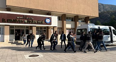 Amasya'da uyuşturucu operasyonunda 9 tutuklama