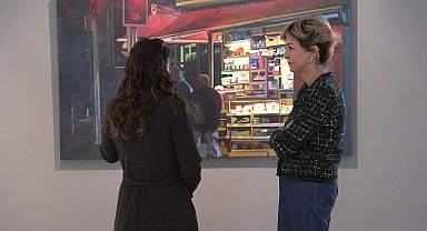 Ankara temalı 'Gri' resim sergisi açıldı