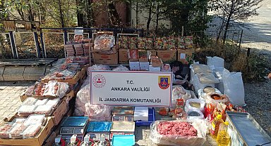 Ankara'da 1 ton 200 kilo bozuk et ve tavuk ele geçirildi