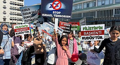 Ankara'da 'Gazze' için basın açıklaması