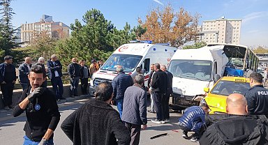 Ankara'da 6 araçlı zincirleme kaza: 6 yaralı