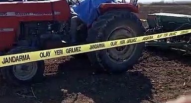 Ankara'da tohum ekme makinesinin altında kalan çiftçi öldü