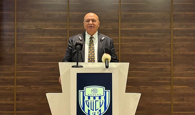 Ankaragücü'nde başkan adayı Nazım Barkçin, basın mensuplarıyla bir araya geldi