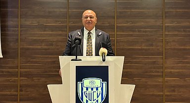 Ankaragücü'nde başkan adayı Nazım Barkçin, basın mensuplarıyla bir araya geldi