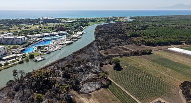 Antalya - 'Kumköy'de her yangında 'otel yapılacak' dedikodularına alıştık' Video eklendi