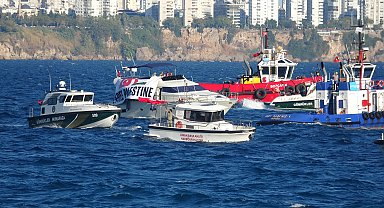 Antalya'da Gazze'ye destek