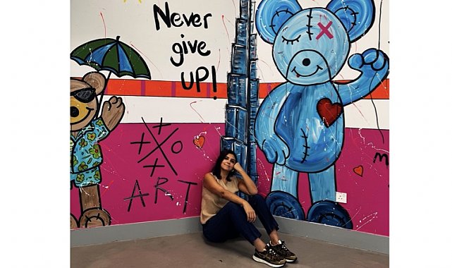 Aslı Sayan'ın eser serisi, Radisson RED Dubai'de hayat buluyor