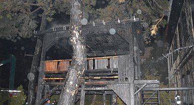 Atatürk'ün Samsun'da kaldığı konakta çıkan yangın söndürüldü