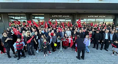 Atış Yapı mağdurları bu kez siyah giyip mektup bıraktı!