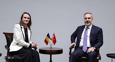 Bakan Fidan, Romanya Dışişleri Bakanı Toiu ile görüştü