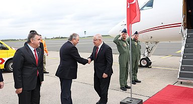 Bakan Güler, Brüksel'e gitti